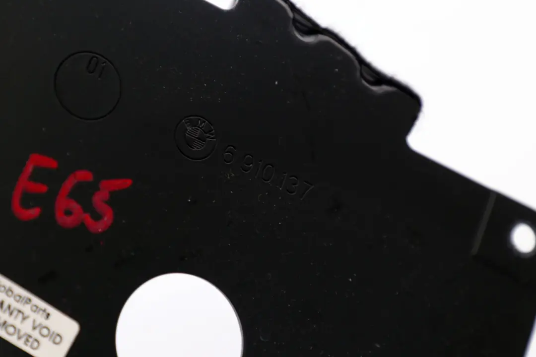 Bracket Transmitter Receiver Support Mount to BMW 7 Series E65 E66 with Part number 6910137 BMW 7 Series E65 E66 Bracket Transmitter Receiver Support Mount - SKU 6910137 - Part number 6910137