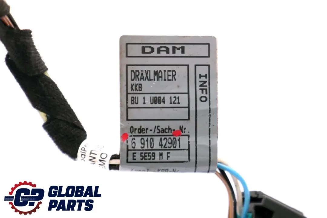 Cable Loom Door Rear Left Right N/O/S Wiring Harness to BMW X5 Series E53 with Part number 6910429 BMW X5 Series E53 Cable Loom Door Rear Left Right N/O/S Wiring Harness - SKU 6910429 - Part number 6910429