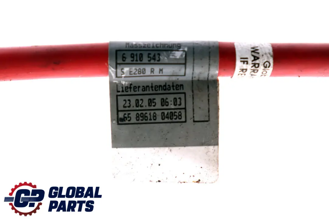 BMW X3 3 Series E83 E46 Battery Cable Plus Pole - SKU 6910539 - Part number 6910539