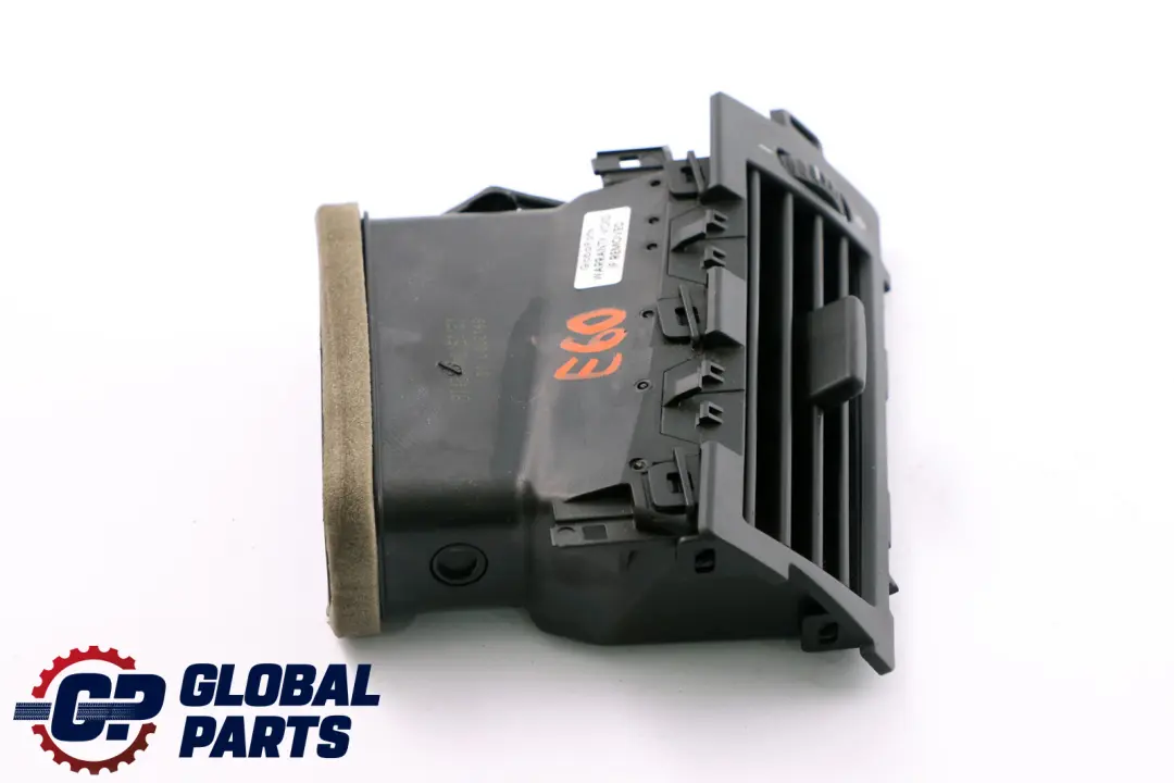 BMW 5 er E60 E61 Frischluftgrill Links Schwarz 6913707 - SKU 6910731 - Teilenummer 64226910731