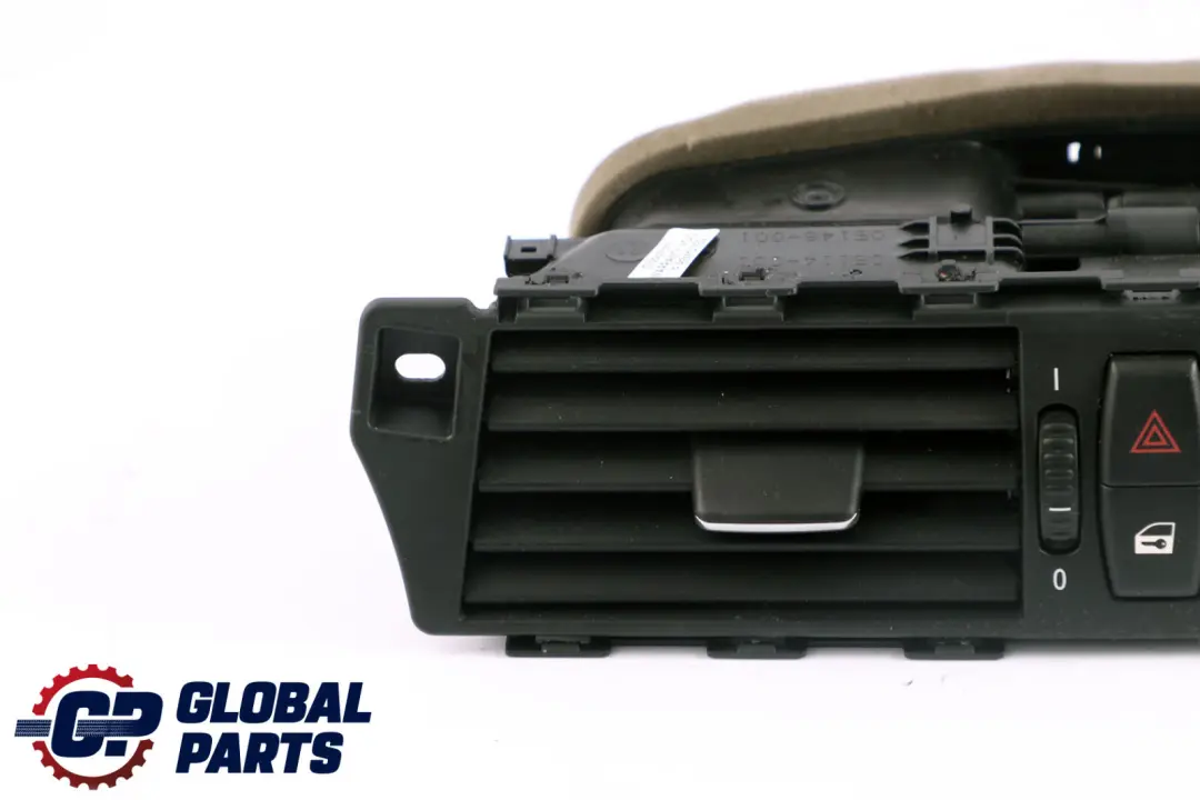BMW E60 E61 Rejilla De Aire Fresco Centro Dash Vent Negro - SKU 6910734-1 - Número de pieza 6910734