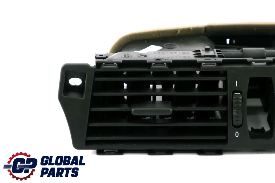Fresh Air Grille Center Centre Dash Vent Black to BMW E60 E61 with Part number 6910734 BMW E60 E61 Fresh Air Grille Center Centre Dash Vent Black - SKU 6910734-1 - Part number 6910734