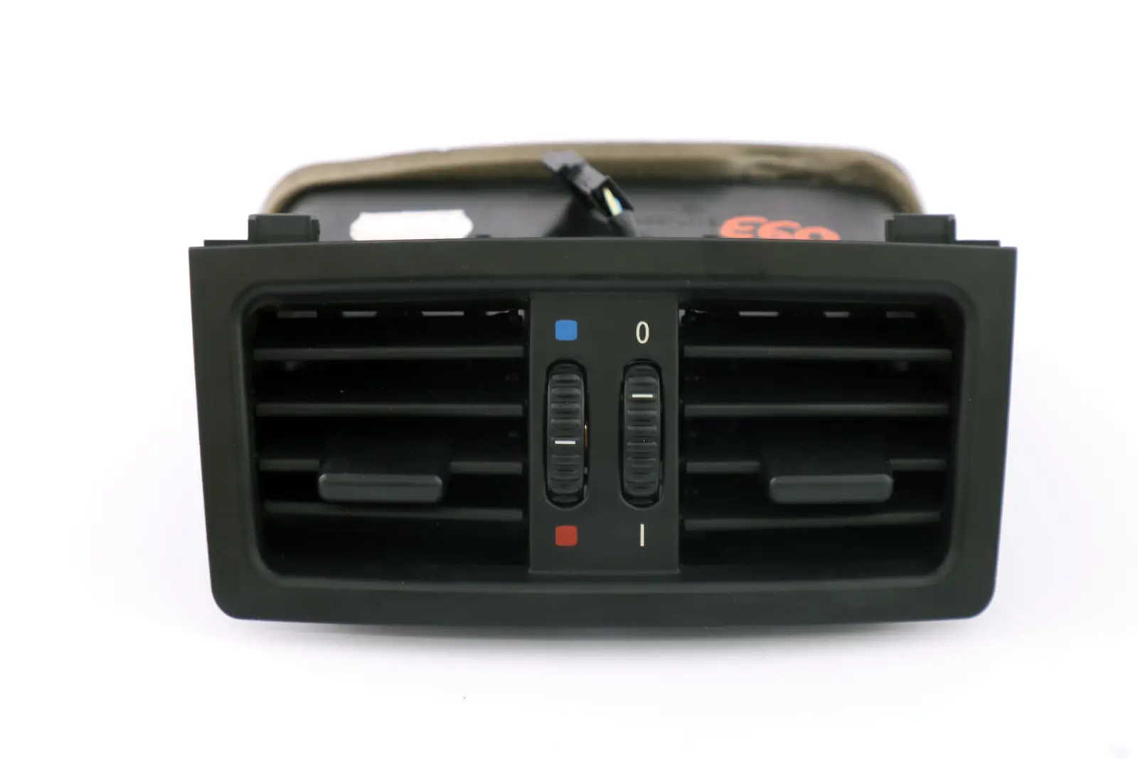 BMW E60 E61 Trasera Consola Central Rejilla De ventilacion De aire fresco Negro