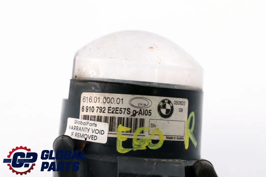 BMW E60 E61 E90 E91 Fog Lights Lamp Right O/S - SKU 6910792 - Part number 6910792
