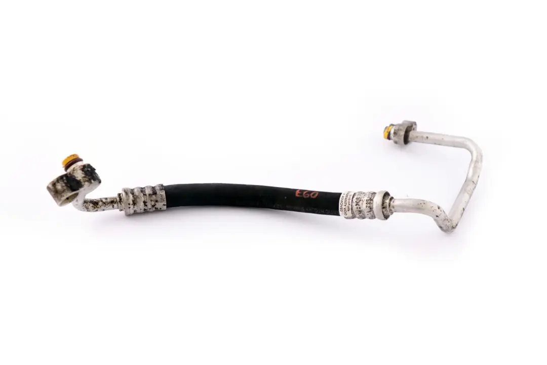 BMW E60 E61 Tubo di Pressione Kompressor-Kondensator Benzina 6453 - SKU 6910804 - Numero di parte 6910804