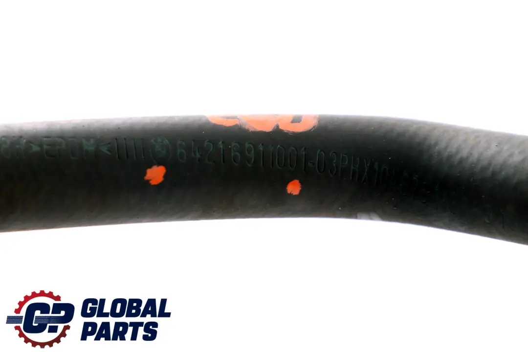 Manguera Para Valvula De Agua Y Radiador para BMW E60 E60N E61 E61N E63 con número de pieza 64216911001 BMW E60 E60N E61 E61N E63 Manguera Para Valvula De Agua Y Radiador - SKU 6911001 - Número de pieza 64216911001