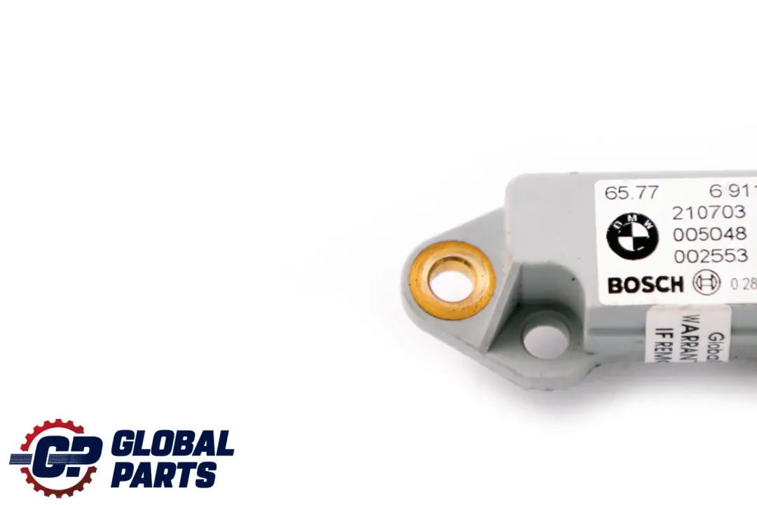 Airbag Side Impact Crash Sensor Bosch to BMW 3 X5 Series E46 E53 with Part number 6911038 BMW 3 X5 Series E46 E53 Airbag Side Impact Crash Sensor Bosch - SKU 6911038 - Part number 6911038