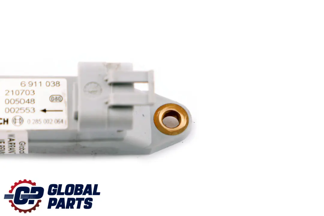 Luft Modul Seiten Aufprall Crash Sensor Bosch für BMW E46 X5 E53 mit Teilenummer 6911038 BMW E46 X5 E53 Luft Modul Seiten Aufprall Crash Sensor Bosch - SKU 6911038 - Teilenummer 6911038