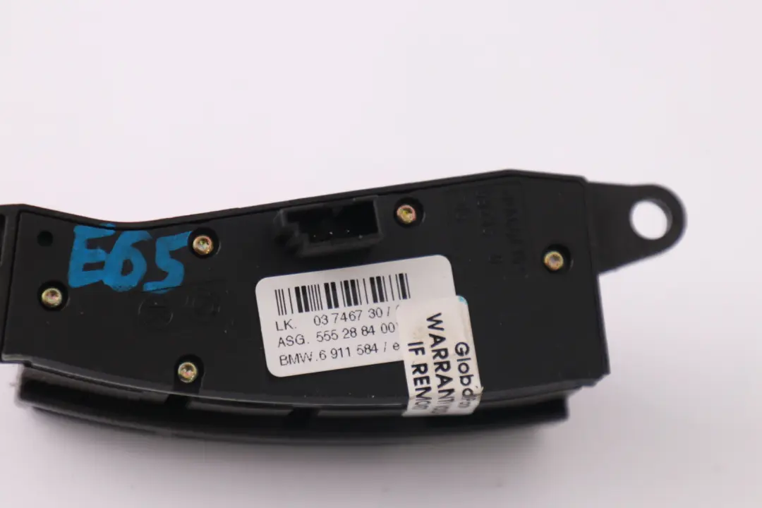 MFL Interruttore Telefono Pulsanti Sinistra per BMW E65 E66 Volante con numero di parte 6911584 BMW E65 E66 Volante MFL Interruttore Telefono Pulsanti Sinistra - SKU 6911584 - Numero di parte 6911584