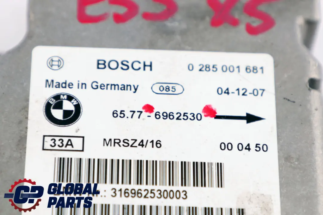 BMW X5 E46 E53 Steuergerät BOSCH 6962530 - SKU 6912755 - Teilenummer 6912755
