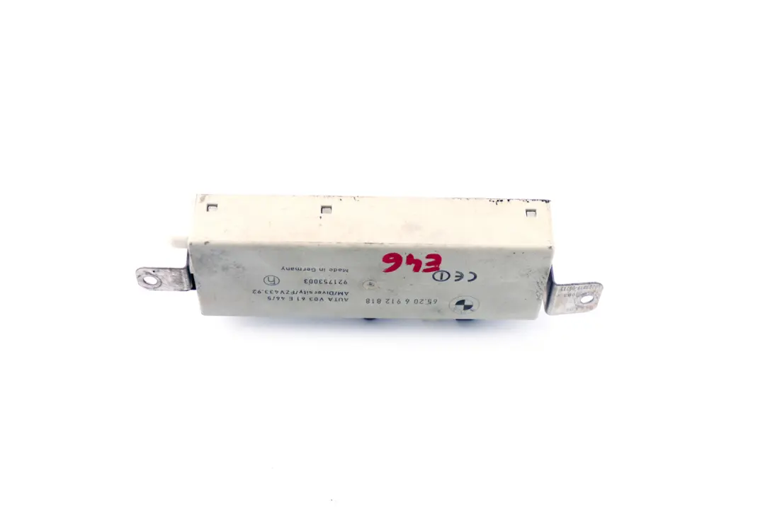 Radio Antenna Amplifier Diversity 434 MHZ to BMW 3 Series E46 with Part number 6912818 BMW 3 Series E46 Radio Antenna Amplifier Diversity 434 MHZ - SKU 6912818 - Part number 6912818