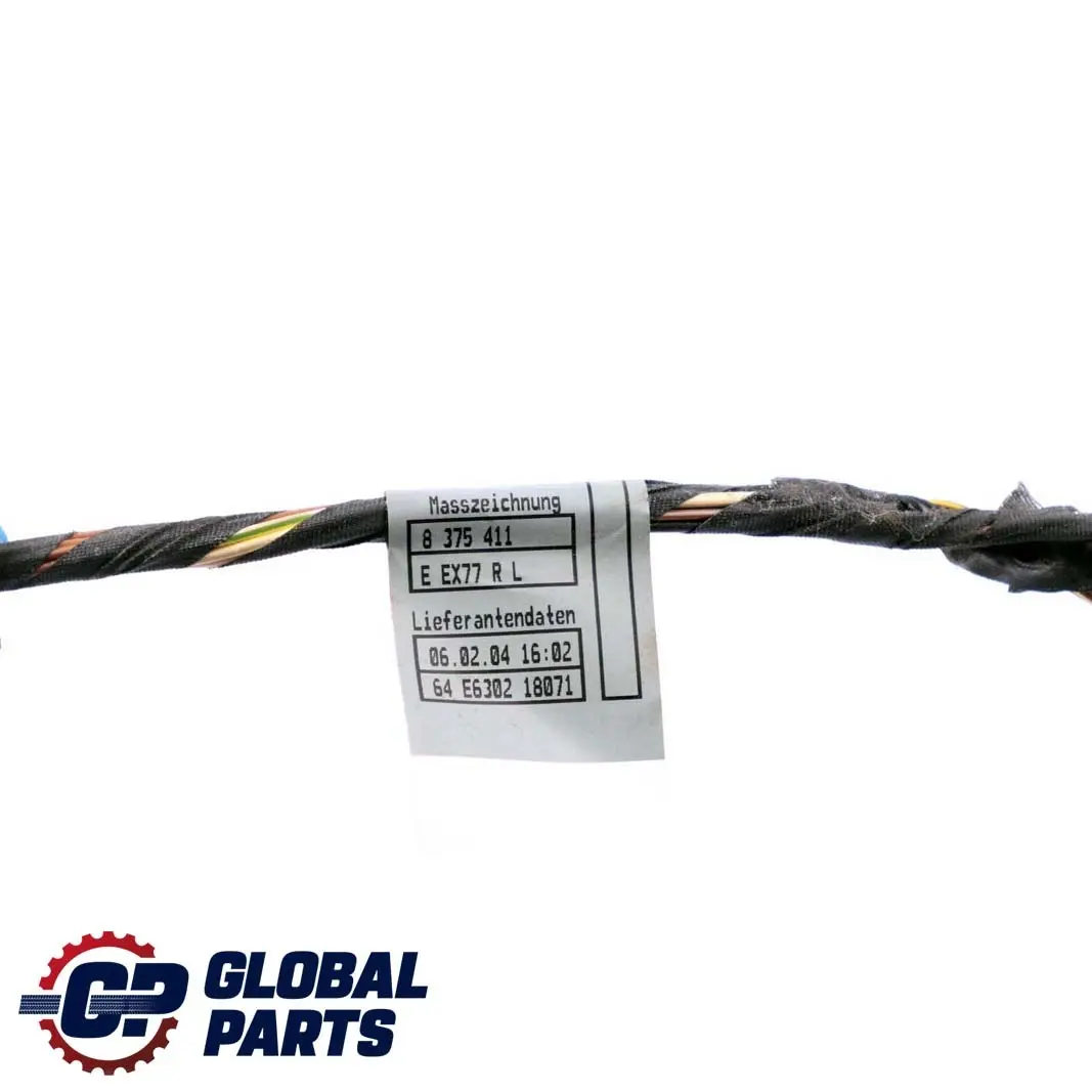 BMW 3 er E46 Kabelsatz Kabelbaum Kabel Tür Hinten Rechts Links - SKU 6913085 - Teilenummer 6913084