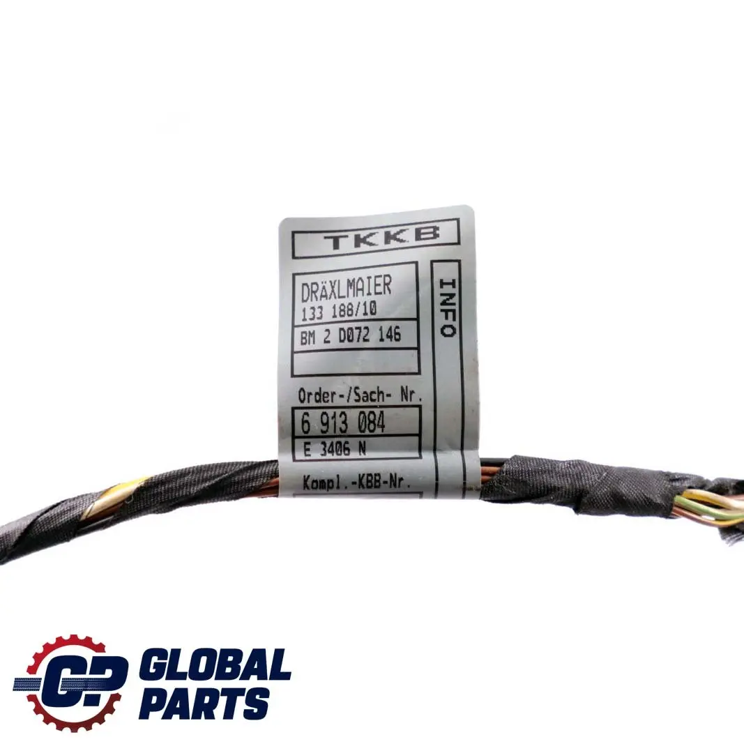 BMW 3 er E46 Kabelsatz Kabelbaum Kabel Tür Hinten Rechts Links - SKU 6913085 - Teilenummer 6913084