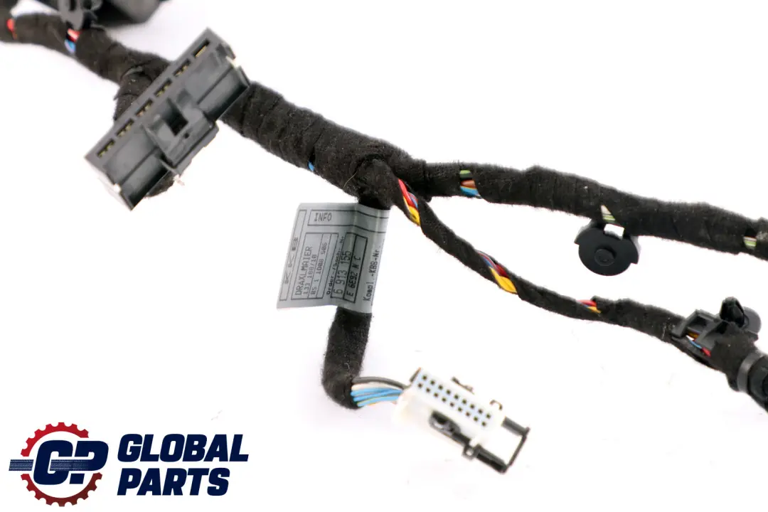 Left Door Module Wiring Loom Harness N/S to BMW 7 Series E65 E66 Rear with Part number 6913155 BMW 7 Series E65 E66 Rear Left Door Module Wiring Loom Harness N/S - SKU 6913155 - Part number 6913155