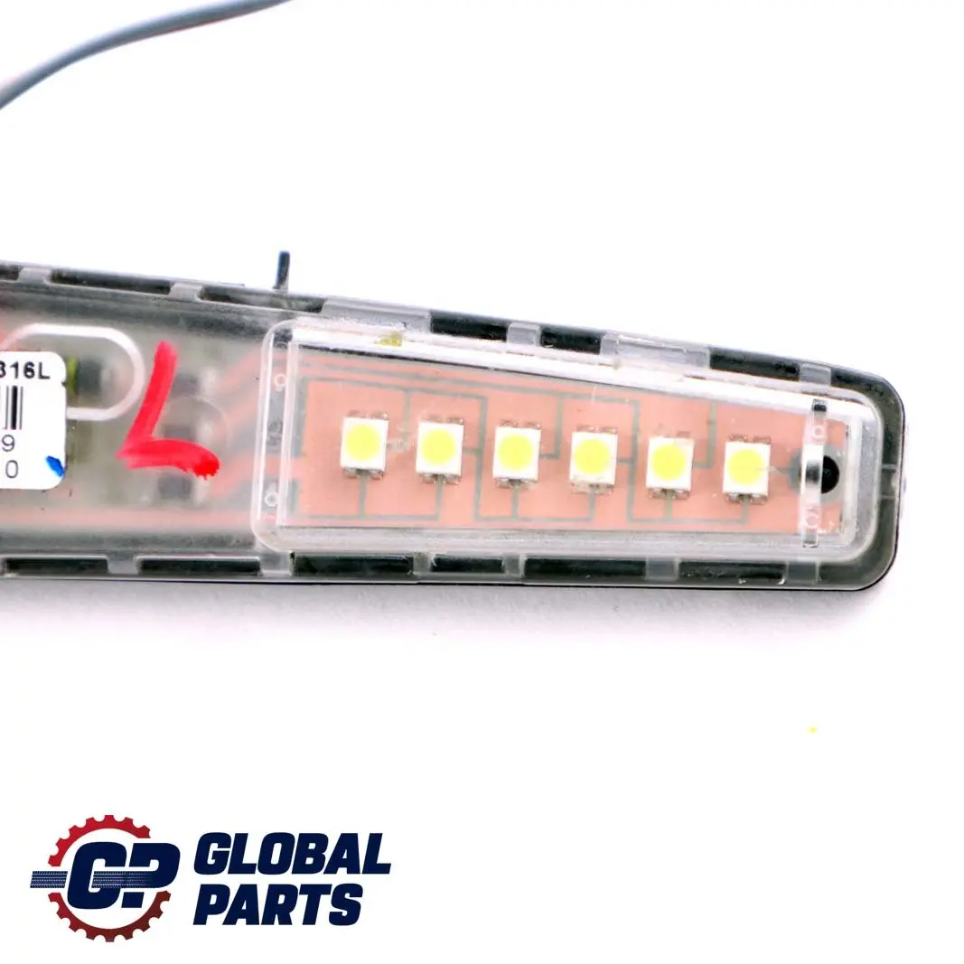 Luz de espejo retrovisor exterior izquierdo para BMW E60 E61 E63 E64 con número de pieza 6913277 BMW E60 E61 E63 E64 Luz de espejo retrovisor exterior izquierdo - SKU 6913277 - Número de pieza 6913277