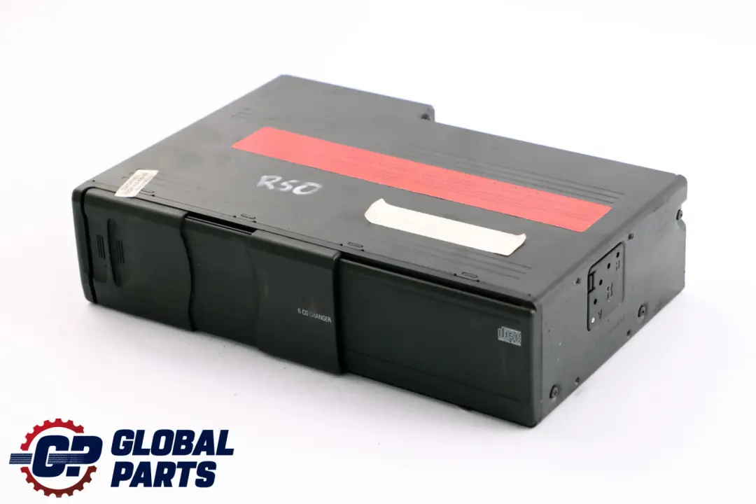 Caricatore CD a 6 dischi senza caricatore per Mini Cooper R50 R52 con numero di parte 6913388 Mini Cooper R50 R52 Caricatore CD a 6 dischi senza caricatore - SKU 6913388 - Numero di parte 6913388