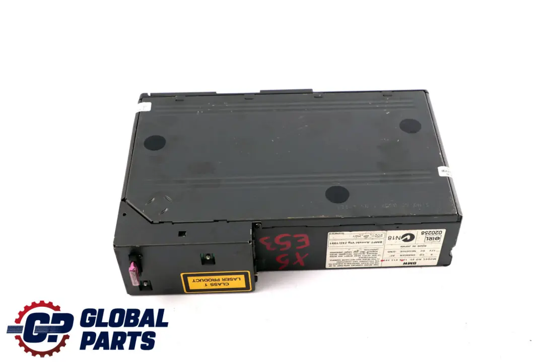 BMW X3 X5 Z4 E53 E83 E85 Cambiador 6 Discos CD Multichanger Sin Cargador - SKU 6913389 - Número de pieza 6913389