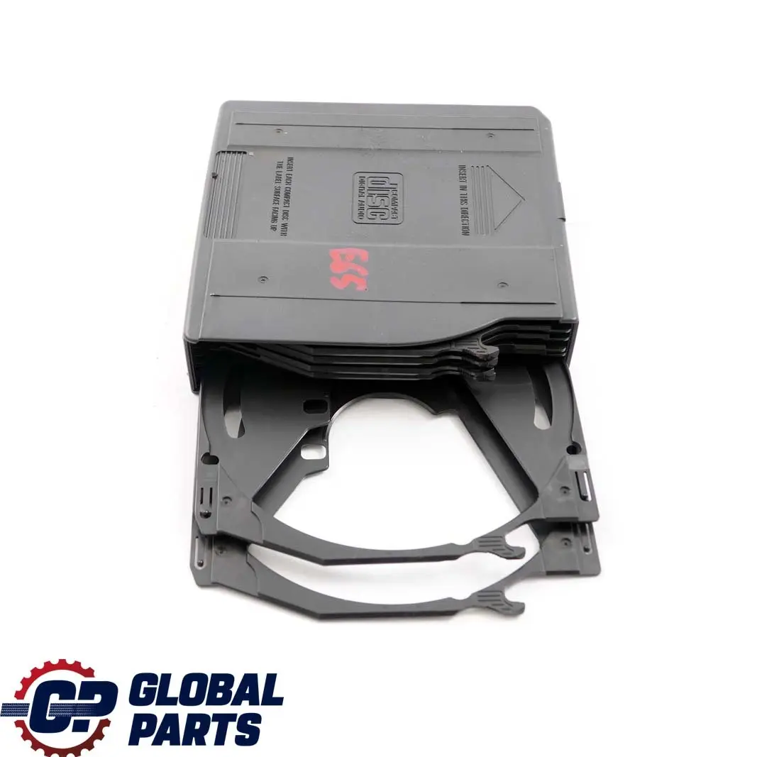 Changer Magazine Holder Box Storage Insert to BMW 7 Series E65 E66 CD with Part number 6913391 BMW 7 Series E65 E66 CD Changer Magazine Holder Box Storage Insert - SKU 6913391 - Part number 6913391
