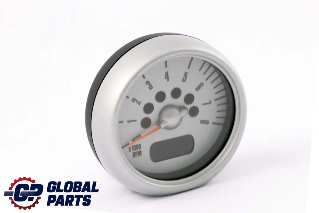 Tachometer Gauge Revolution Counter Silver to Mini Cooper R50 R53 with Part number 6924924 Mini Cooper R50 R53 Tachometer Gauge Revolution Counter Silver - SKU 6913667 - Part number 6924924