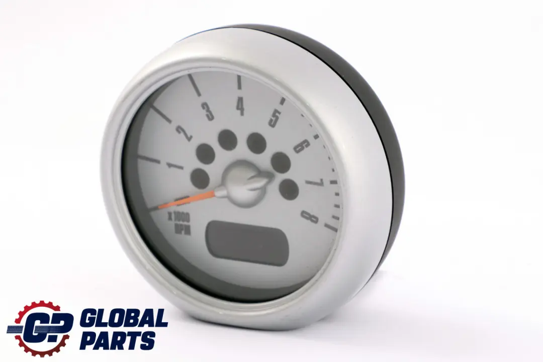 Tachometer Gauge Revolution Counter Silver to Mini Cooper R50 R53 with Part number 6924924 Mini Cooper R50 R53 Tachometer Gauge Revolution Counter Silver - SKU 6913667 - Part number 6924924