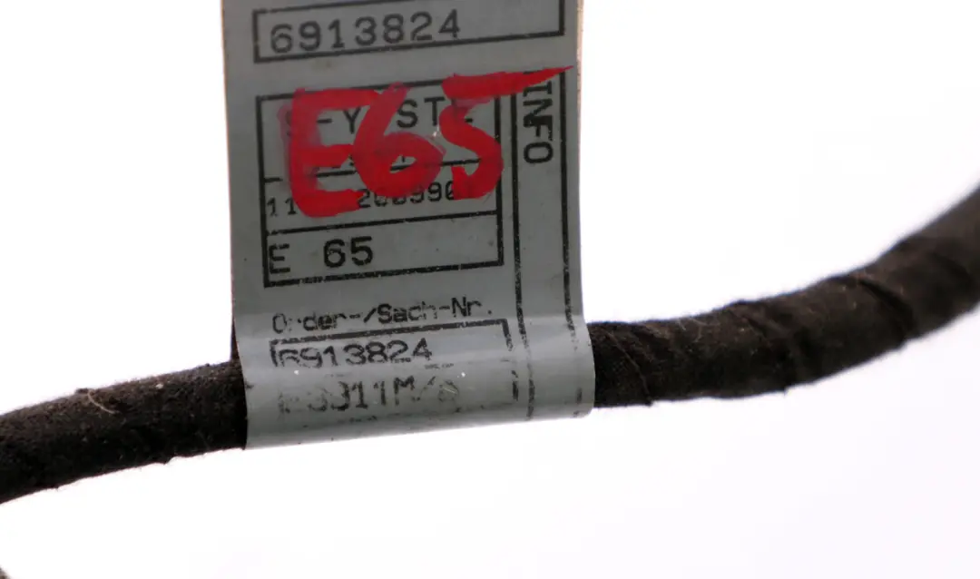 Front Bumper PDC Loom Cables Wiring Set to BMW 7 Series E65 E66 with Part number 6913826 BMW 7 Series E65 E66 Front Bumper PDC Loom Cables Wiring Set - SKU 6913824 - Part number 6913826