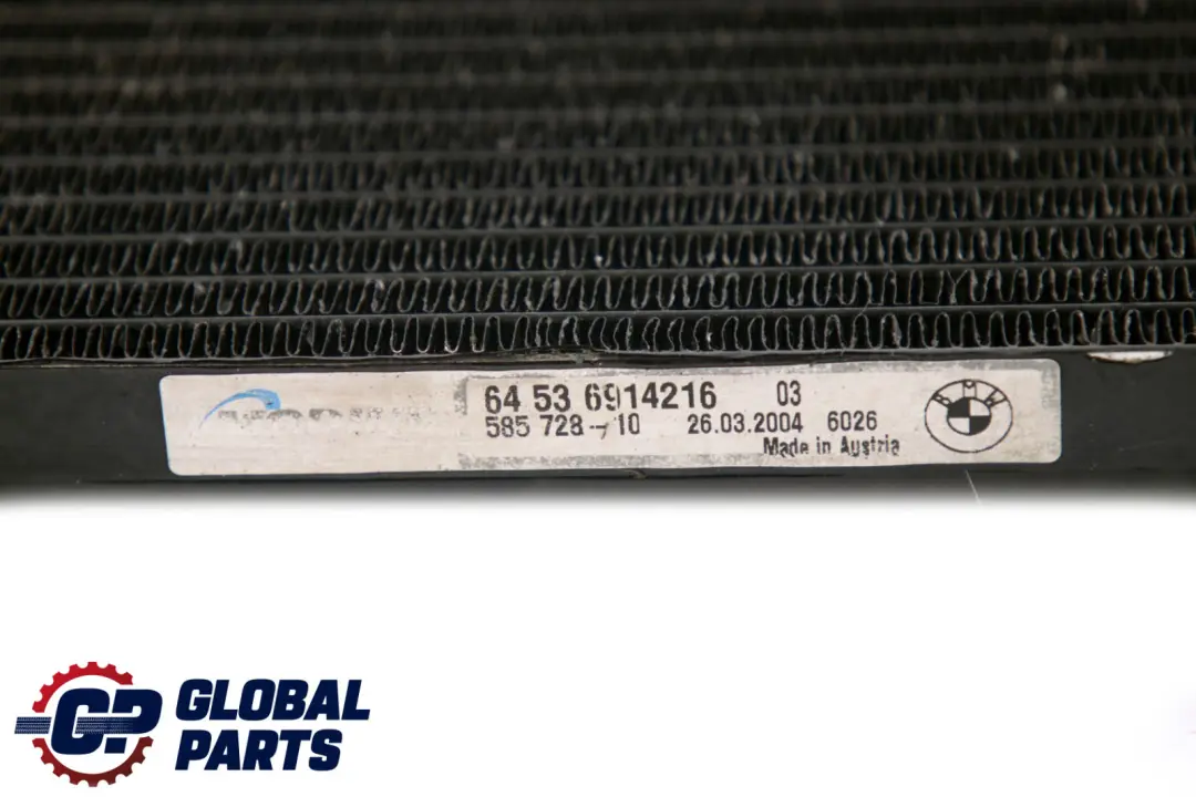 Kondensator Klimaanlage mit Trockner 6453 für BMW X5 er E53 mit Teilenummer 6914216 BMW X5 er E53 Kondensator Klimaanlage mit Trockner 6453 - SKU 6914216 - Teilenummer 6914216