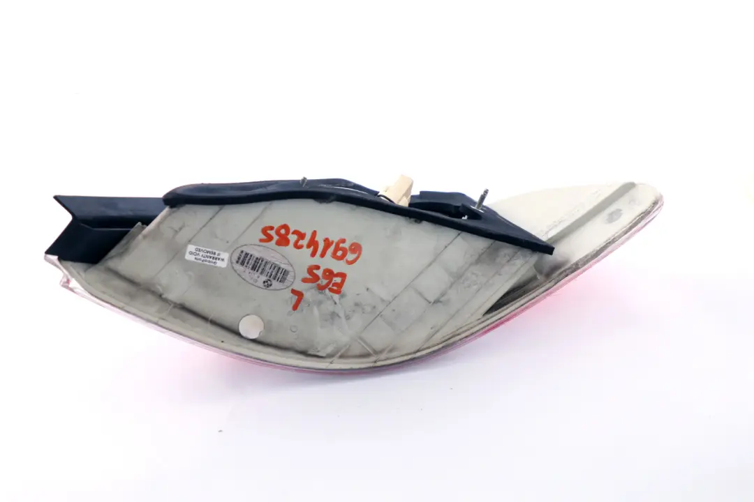 Heckleuchte Seitenwand Links Weiss für BMW 7 er E65 E66 E67 mit Teilenummer 6914285 BMW 7 er E65 E66 E67 Heckleuchte Seitenwand Links Weiss - SKU 6914285 - Teilenummer 6914285