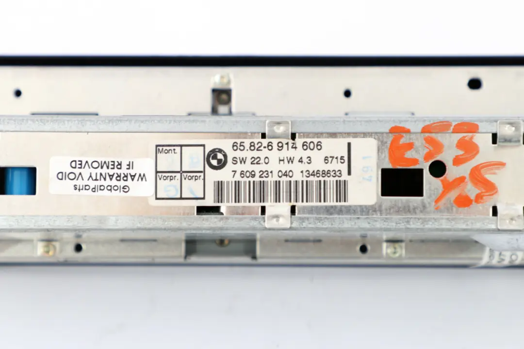Radio Stéréo Écran Multi Fonctionnel Tête d'Affichage pour BMW X5 E53 à propos du numéro de pièce 6914606 BMW X5 E53 Radio Stéréo Écran Multi Fonctionnel Tête d'Affichage - SKU 6914606 - Numéro de pièce 6914606