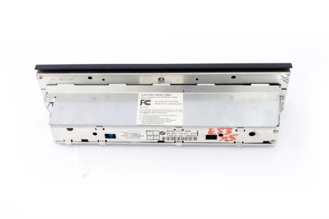 BMW X5 E53 Radio Pantalla Estéreo Multi Funcional Cabezal - SKU 6914606 - Número de pieza 6914606