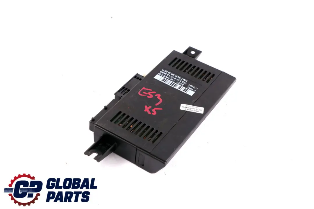 BMW X5 Series E53 Light Check Module Control Unit ECU Lear LCM III - SKU 6914655 - Part number 6914655