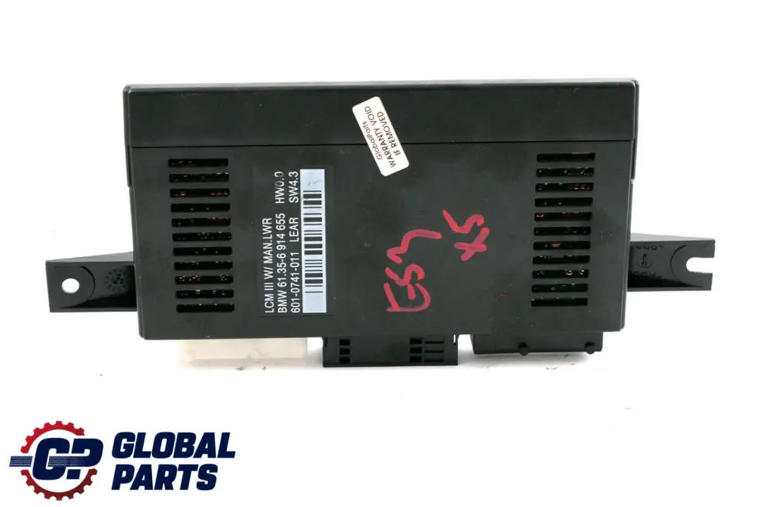 BMW X5 Series E53 Light Check Module Control Unit ECU Lear LCM III - SKU 6914655 - Part number 6914655