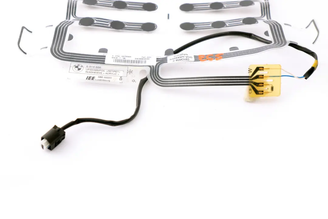 BMW E65 E66 Front Seat Occupancy Sensor Mat - SKU 6914666 - Part number 6914666