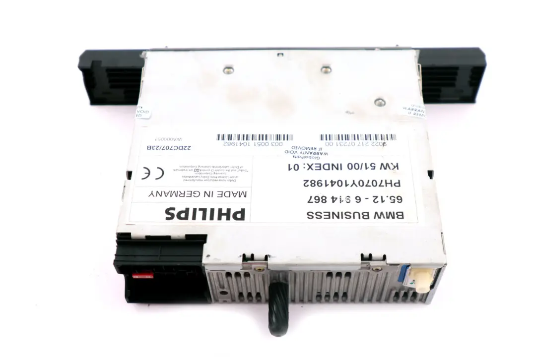 Radio BMW Business Cassette Player 6512 für BMW X5 er E53 mit Teilenummer 6914867 BMW X5 er E53 Radio BMW Business Cassette Player 6512 - SKU 6914867 - Teilenummer 6914867