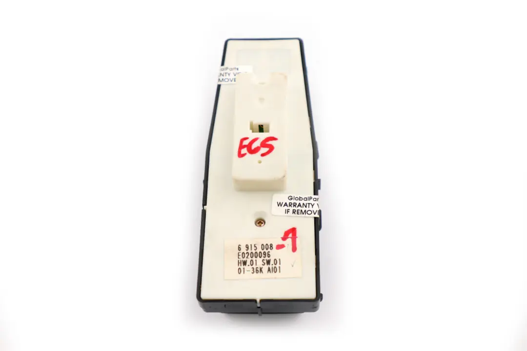 Interruttore Alzacristalli BMW E65 E66 Porta Lato Destro per con numero di parte 6915008 Interruttore Alzacristalli BMW E65 E66 Porta Lato Destro - SKU 6915008-1 - Numero di parte 6915008