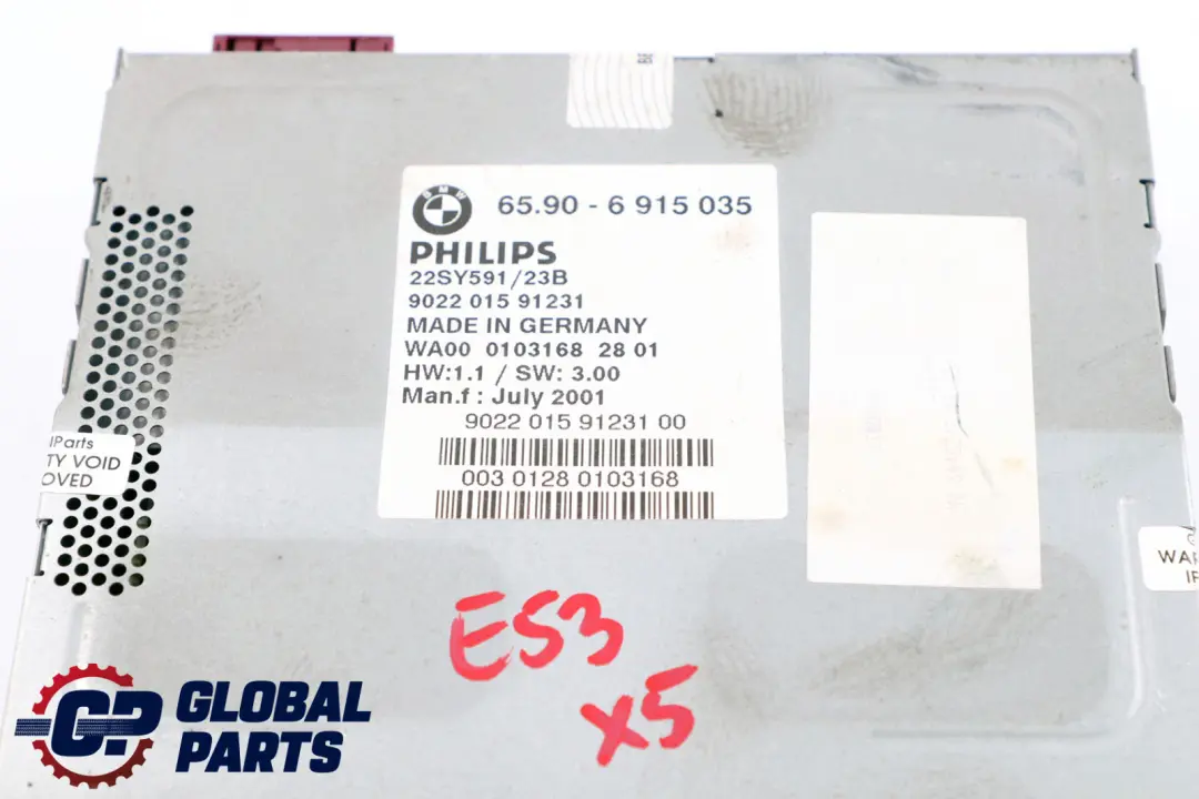 BMW 3 5 7 X5 Series E38 E39 E46 E53 GPS Navigation System Computer Unit - SKU 6915035 - Part number 6915035