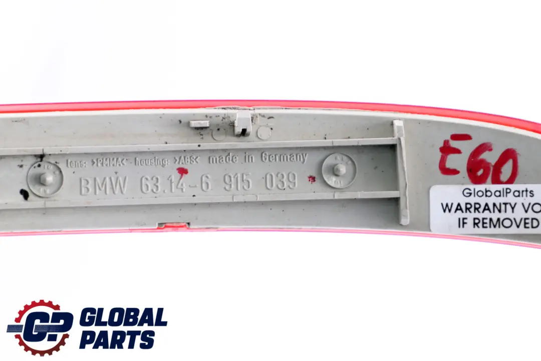 BMW E60 E61 Rear Bumper Trim Reflector Left N/S 6314 - SKU 6915039 - Part number 6915039