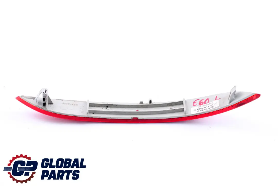 Paragolpes Trasero Reflector Izquierdo 6314 para BMW E60 E61 con número de pieza 6915039 BMW E60 E61 Paragolpes Trasero Reflector Izquierdo 6314 - SKU 6915039 - Número de pieza 6915039