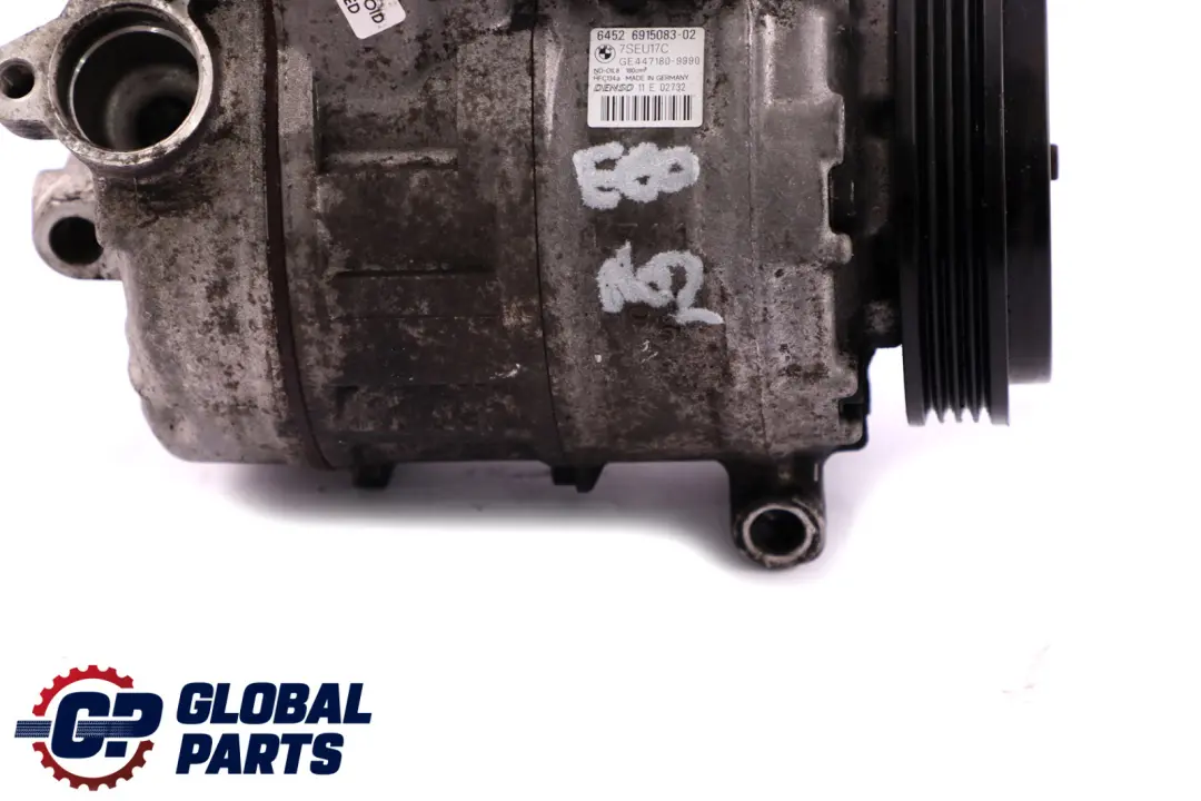 N62 Air Conditioning Compressor to BMW 5 6 Series E60 E61 E63 E64 with Part number 6915083 BMW 5 6 Series E60 E61 E63 E64 N62 Air Conditioning Compressor - SKU 6915083 - Part number 6915083