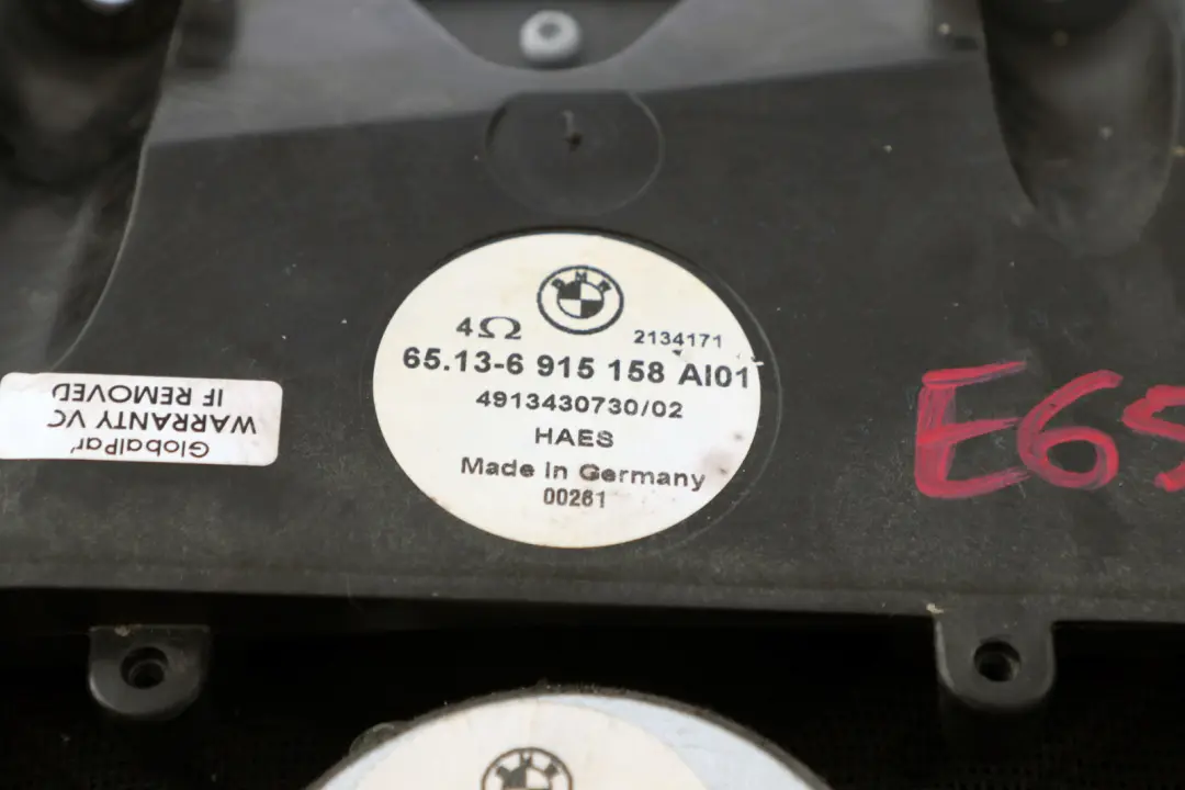 BMW 7 er E65 E66 E67 Zentralbass Rechts Stereo System - SKU 6915158 - Teilenummer 6915158