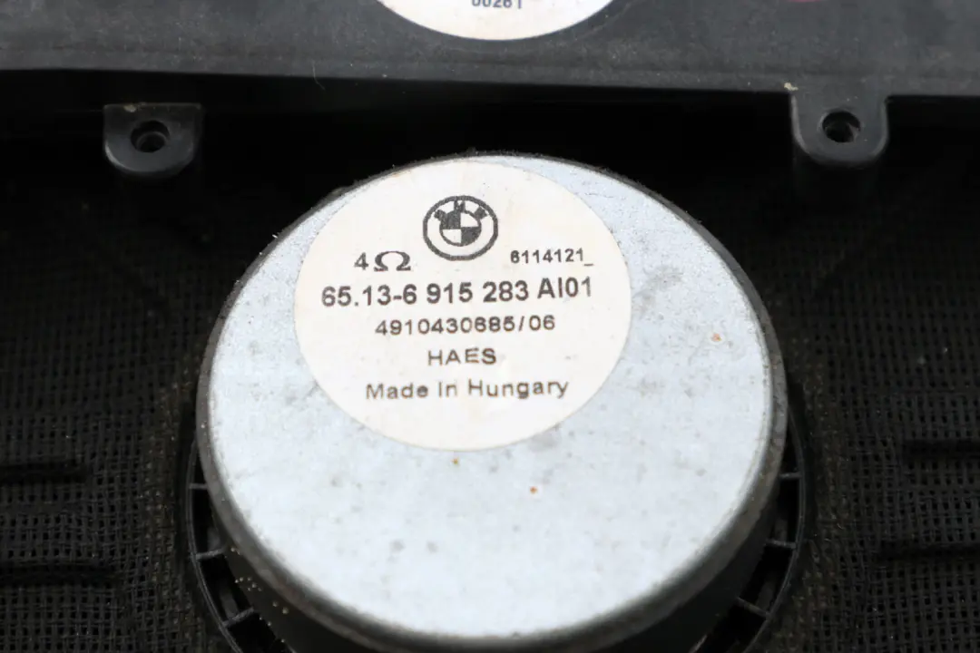 Altavoz central de graves Subwoofer derecho para BMW E65 E66 E67 con número de pieza 6915158 BMW E65 E66 E67 Altavoz central de graves Subwoofer derecho - SKU 6915158 - Número de pieza 6915158