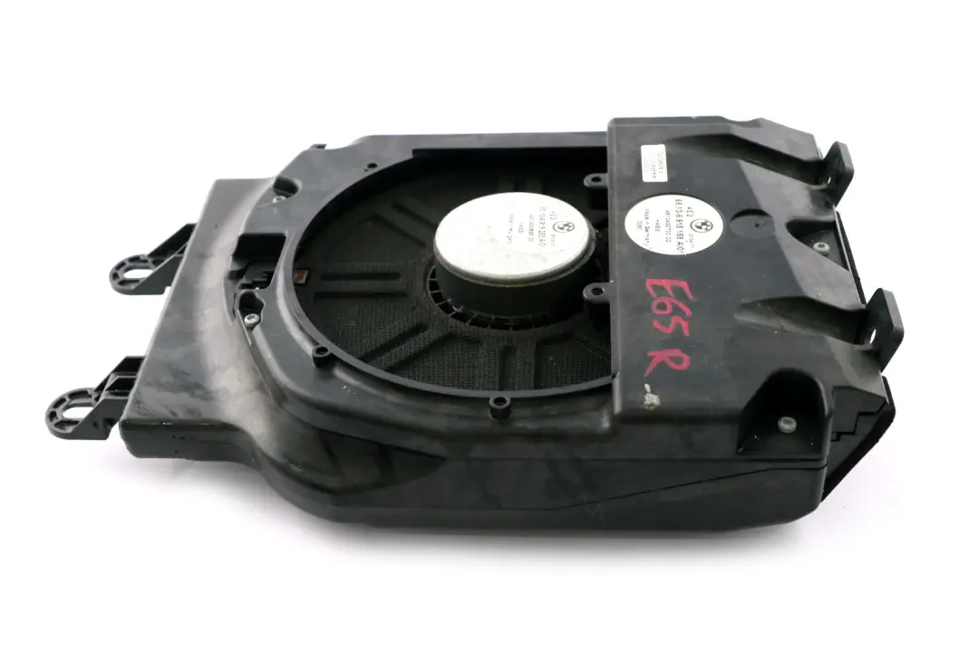 Altavoz central de graves Subwoofer derecho para BMW E65 E66 E67 con número de pieza 6915158 BMW E65 E66 E67 Altavoz central de graves Subwoofer derecho - SKU 6915158 - Número de pieza 6915158