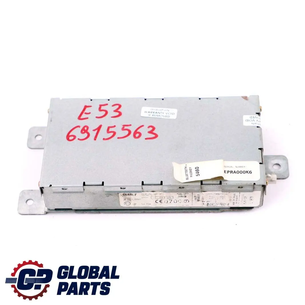 Hands-free Bluetooth Charging Module ULF Unit to BMW 5 X5 Series E39 E53 with Part number 6915563 BMW 5 X5 Series E39 E53 Hands-free Bluetooth Charging Module ULF Unit - SKU 6915563 - Part number 6915563