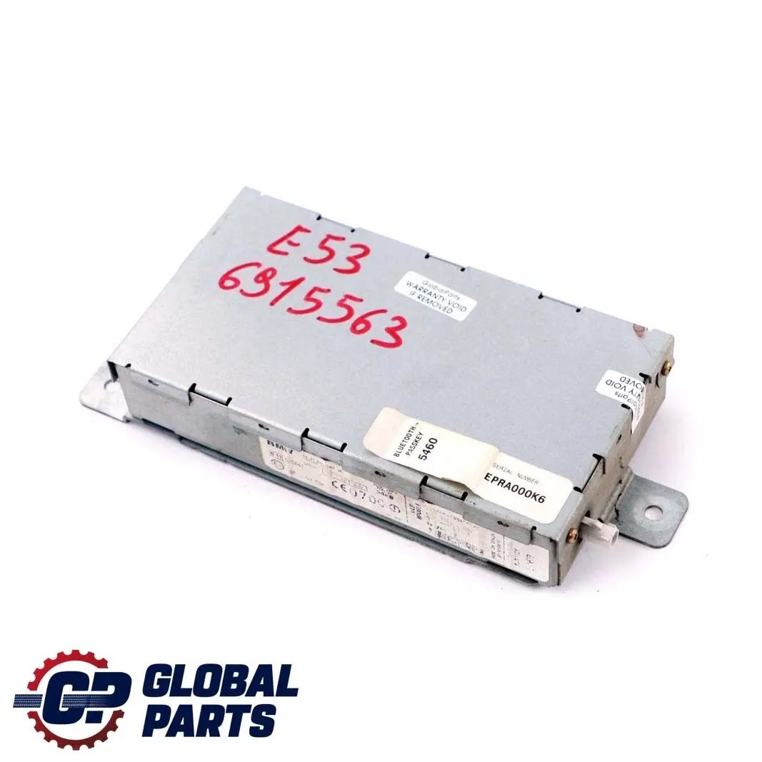 Hands-free Bluetooth Charging Module ULF Unit to BMW 5 X5 Series E39 E53 with Part number 6915563 BMW 5 X5 Series E39 E53 Hands-free Bluetooth Charging Module ULF Unit - SKU 6915563 - Part number 6915563
