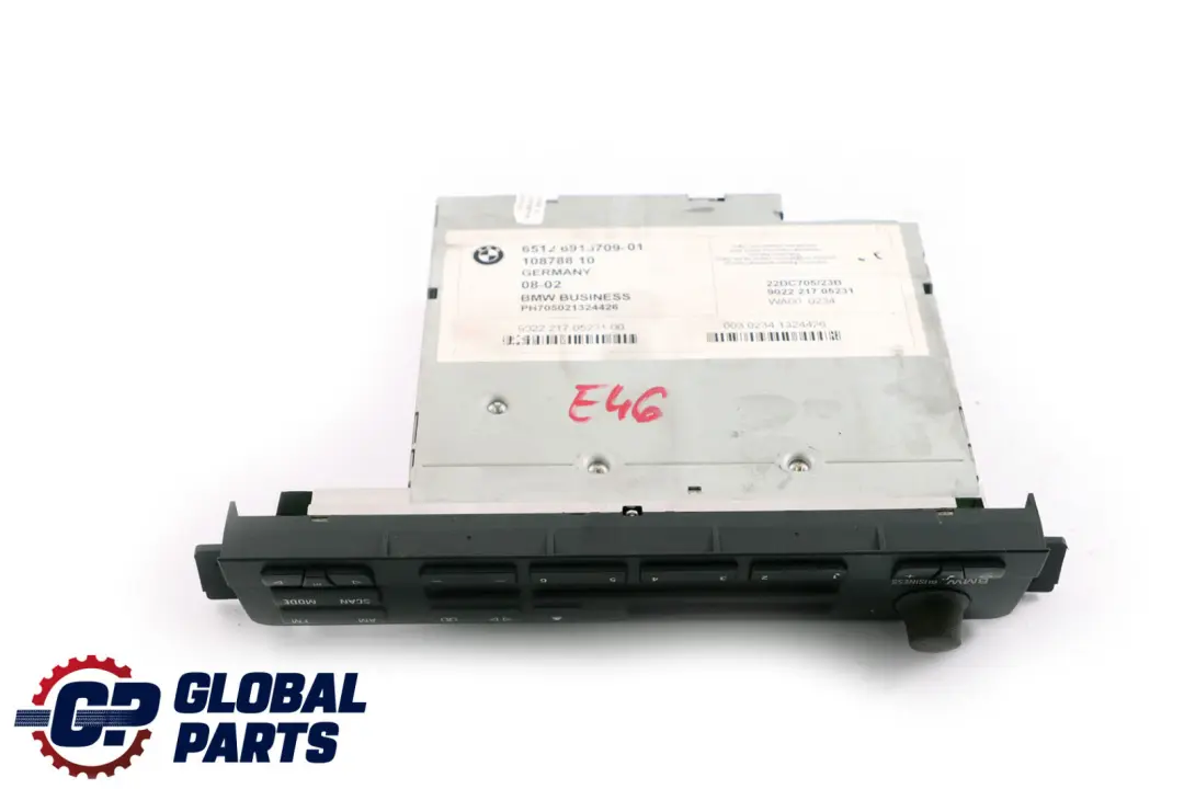 Radio BMW Business Cassette für BMW 3 er E46 mit Teilenummer 6915709 BMW 3 er E46 Radio BMW Business Cassette - SKU 6915709 - Teilenummer 6915709