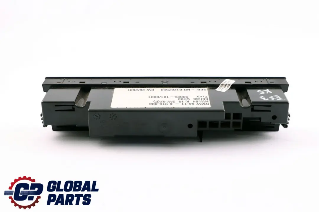 Control Automático de Aire Acondicionado para BMW X5 E53 con número de pieza 6915808 BMW X5 E53 Control Automático de Aire Acondicionado - SKU 6915808 - Número de pieza 6915808