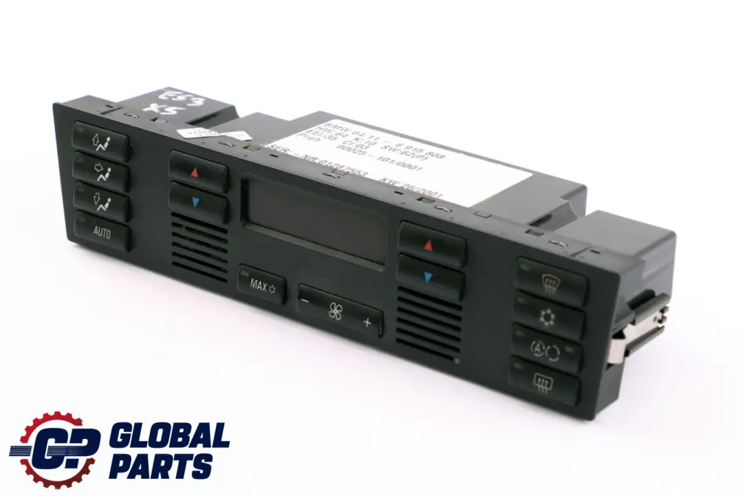 Conditioning Control to BMW X5 Series E53 Automatic Air with Part number 6915808 BMW X5 Series E53 Automatic Air Conditioning Control - SKU 6915808 - Part number 6915808