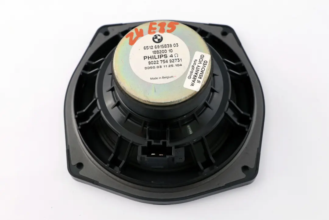 Stereo-System Tieftonlautsprecher Woofer für BMW Z4 er E85 E86 mit Teilenummer 6915839 BMW Z4 er E85 E86 Stereo-System Tieftonlautsprecher Woofer - SKU 6915839 - Teilenummer 6915839
