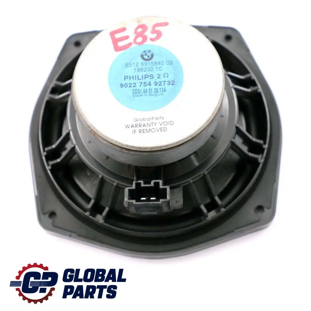 Système stéréo Haut-parleur de porte Woofer pour BMW Z4 Series E85 E86 à propos du numéro de pièce 6915840 BMW Z4 Series E85 E86 Système stéréo Haut-parleur de porte Woofer - SKU 6915840 - Numéro de pièce 6915840