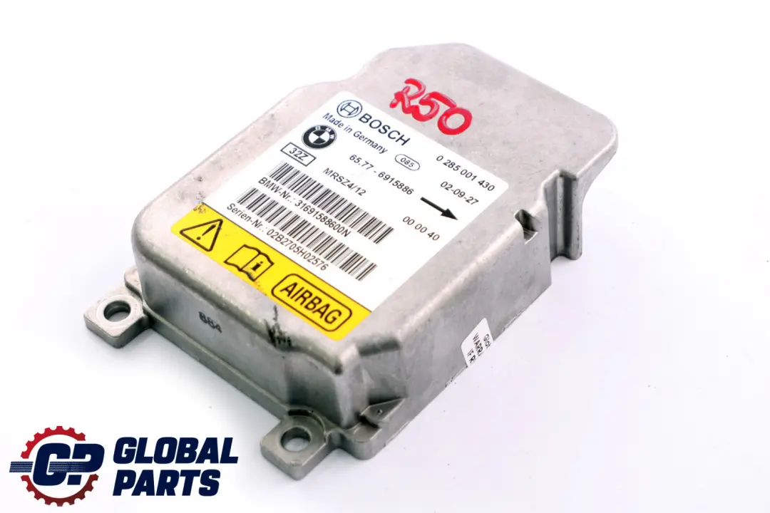 Module Mini R50 R53 Side Control Unit ECU to Air with Part number 6915886 Air Module Mini R50 R53 Side Control Unit ECU - SKU 6915886 - Part number 6915886