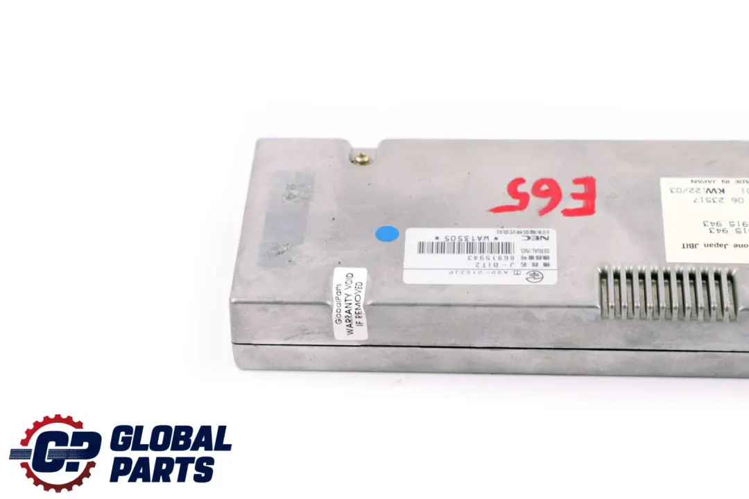 Interfaz Japon Maletero Modulo para BMW X3 Z4 Serie E65 E66 E83 E85 E86 con número de pieza 6915943 BMW X3 Z4 Serie E65 E66 E83 E85 E86 Interfaz Japon Maletero Modulo - SKU 6915943 - Número de pieza 6915943